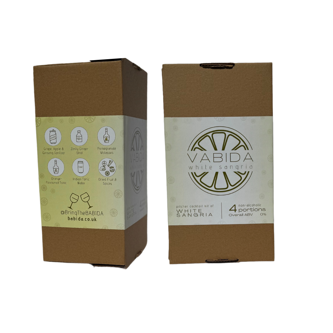 VABIDA White Sangria Drinks Kit & Gift Hamper | Alcohol-Free Sangria Gift Set