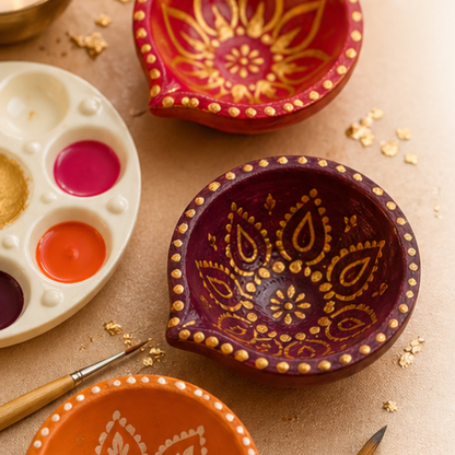 Diwali Carafe & Create | Diya Painting & Non-Alcoholic Spiced Sangria