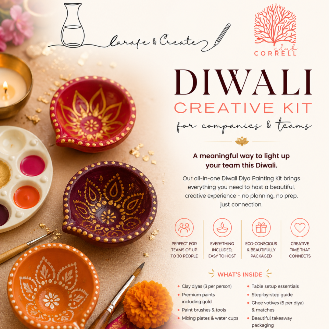 Diwali Carafe & Create | Diya Painting & Non-Alcoholic Spiced Sangria