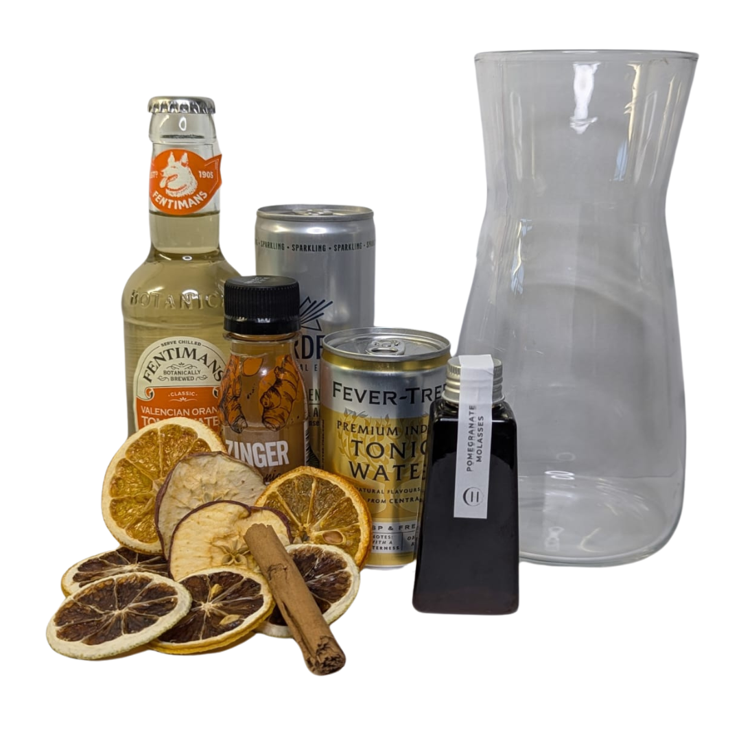 VABIDA | Non Alcoholic White Sangria Carafe Gift Set (4 portions + Carafe)