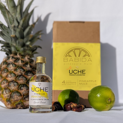 BABIDA Pineapple Mule with UCHE Rum Drinks Kit & Gift Hamper