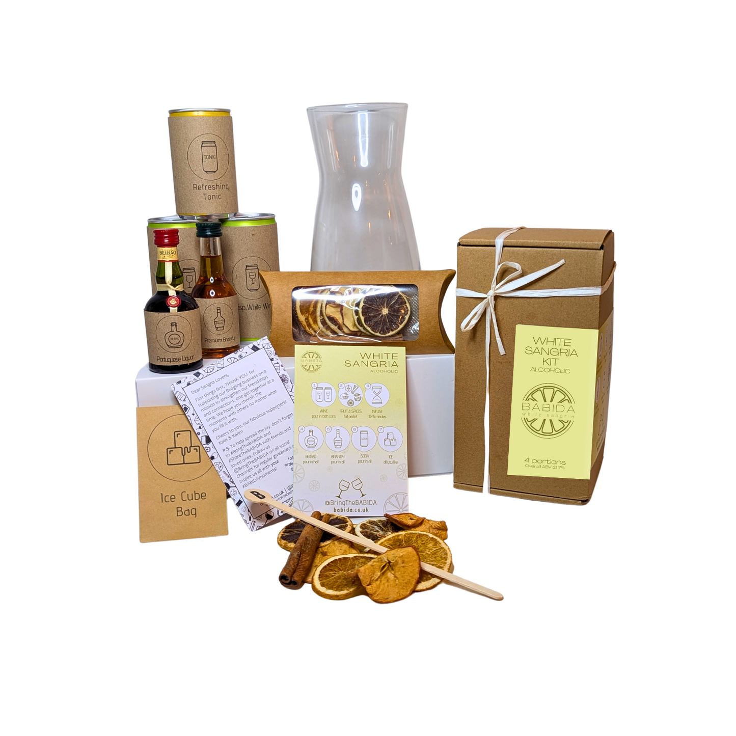 BABIDA White Sangria Drinks Kit