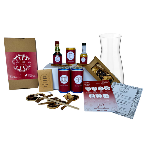 BABIDA Red Sangria Drinks Kit & Gift Hamper | Sangria Gift Set Gift Edition