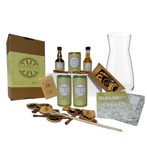 BABIDA White Sangria Drinks Kit & Gift Hamper | Portuguese Sangria Gift Set Gift Edition